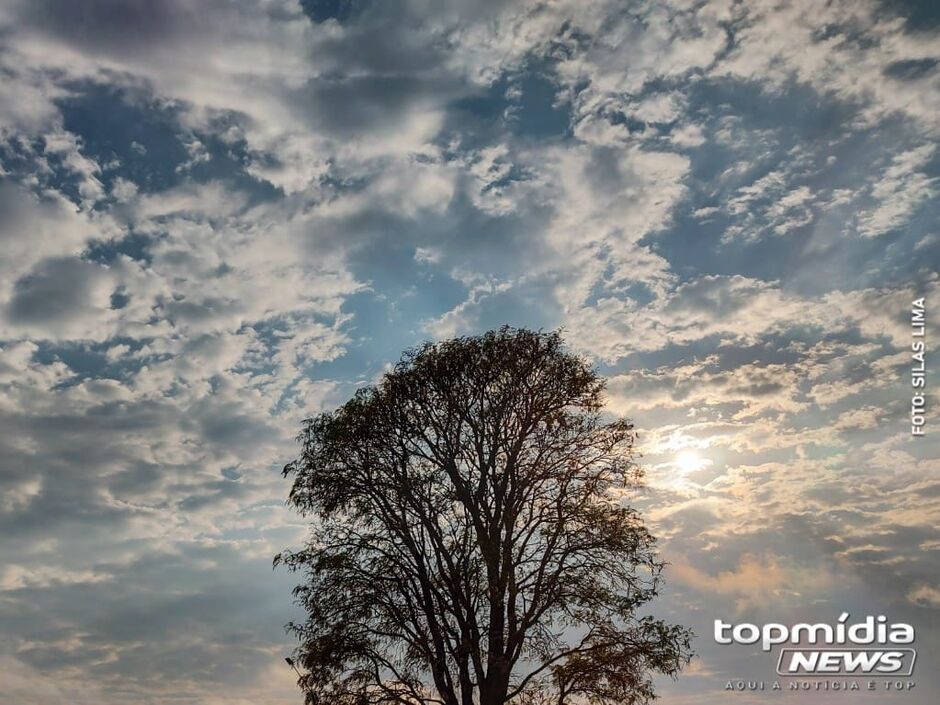 Região de Campo Grande terá as mínimas devem ficar entre 21°C e 23°C, e as máximas entre 32°C e 34°C