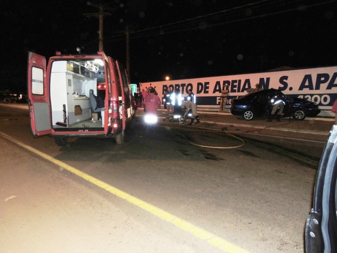 A vítima estava grávida na época do acidente