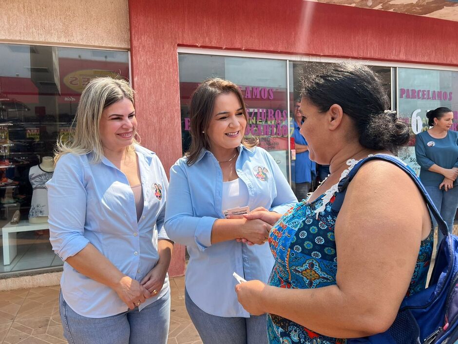 Adriane destacou melhorias com moradores 