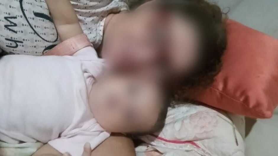 A felicidade da avó é notada em cada palavra escrita por ela ao compartilhar a melhora da neta