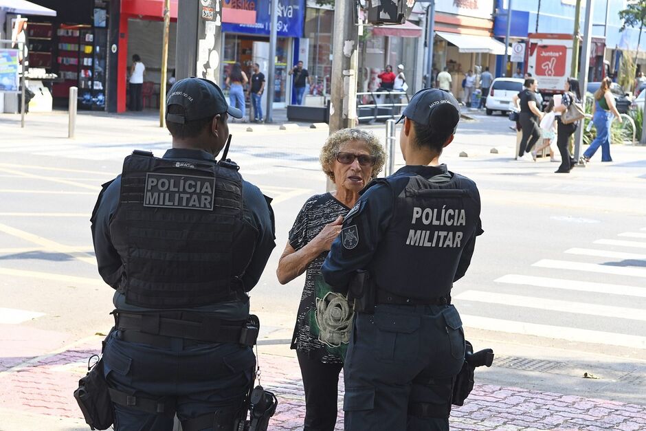 PM leva sensação de segurança ao Centro 