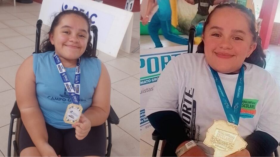 Maria Isabel compete nos Jogos Escolares