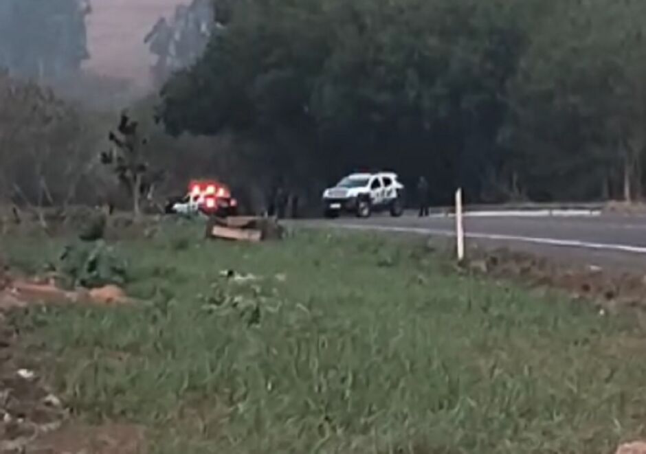 Polícia Militar esteve isolando a área