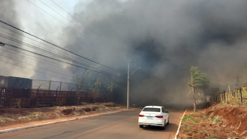 Fumaça atingiu patamares assustadores