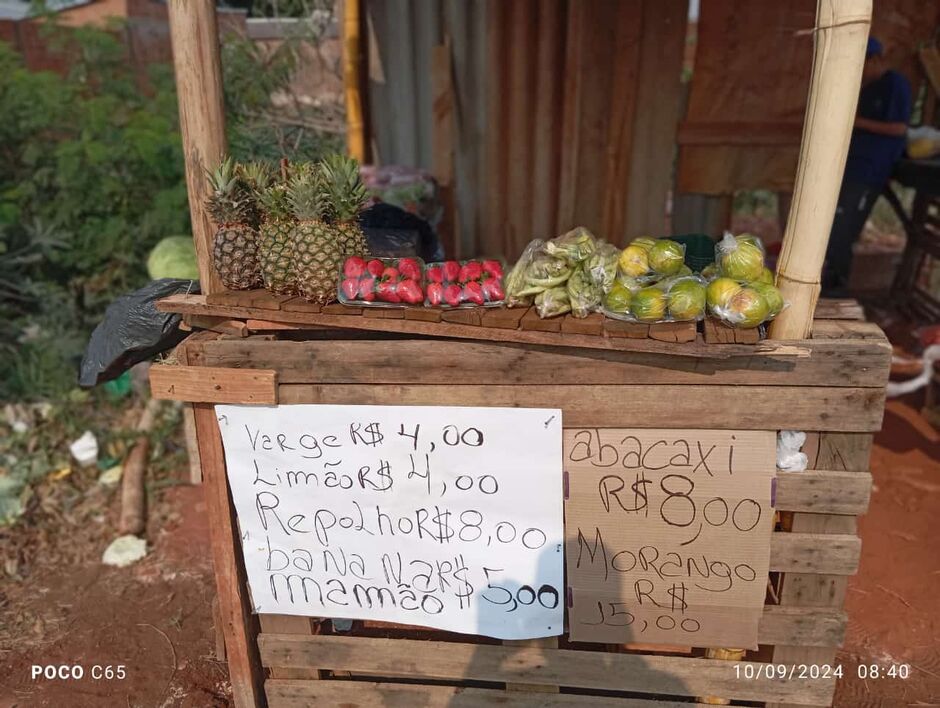 A renda é pouca, porém suficiente pra sustentar a família