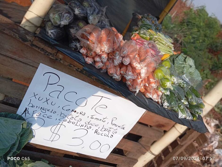 A renda é pouca, porém suficiente pra sustentar a família