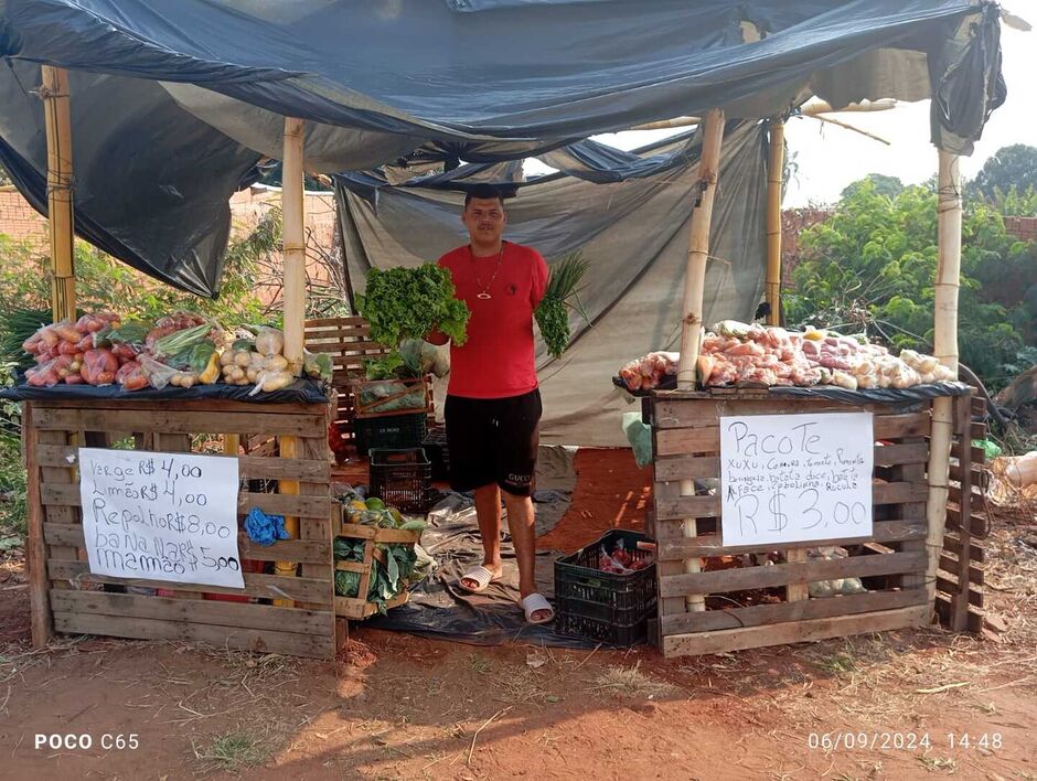 A renda é pouca, porém suficiente pra sustentar a família