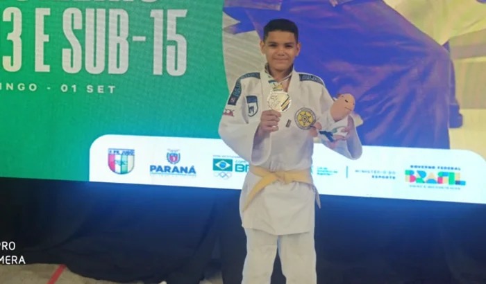 Vice-campeão brasileiro de judô, Arthur busca ajuda para participar de Pan-Americano em Cuba