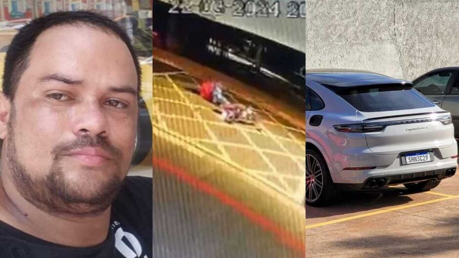 Hudson foi atropelado pelo motorista do veículo de luxo