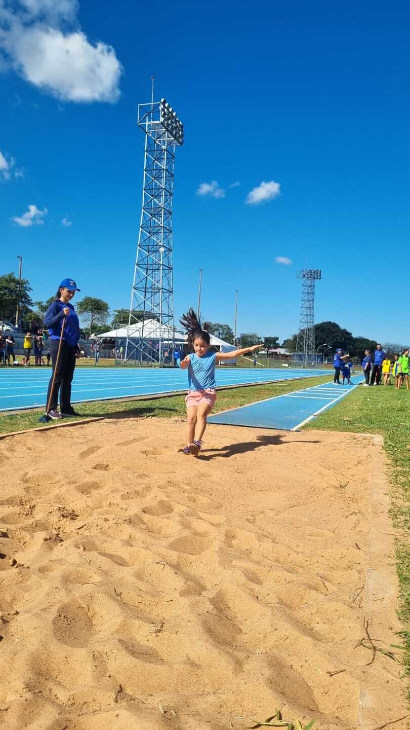 Cristiane e seus treinandos