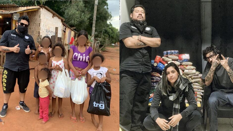 As doações são sempre direcionadas às famílias necessitadas