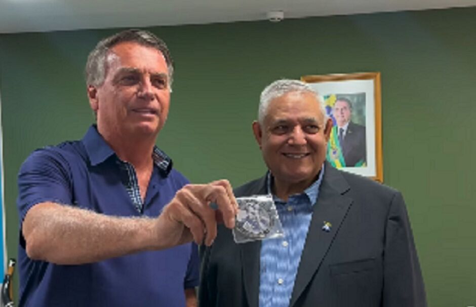 Bolsonaro e Portela