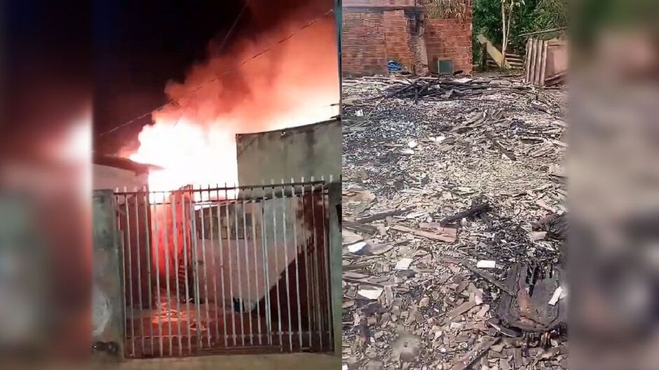 Motoboy pede ajuda para reconstruir casa incendiada