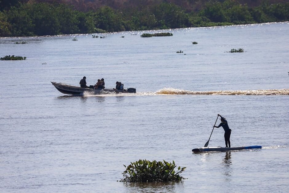 Rio perde até 2 centímetros de água por dia 