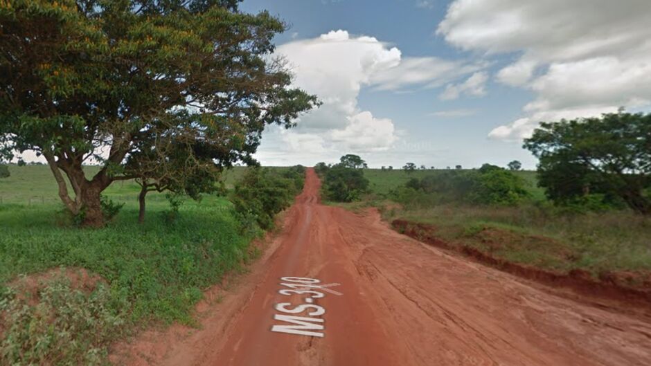 Acidente ocorreu na MS-310, zona rural de Cassilândia