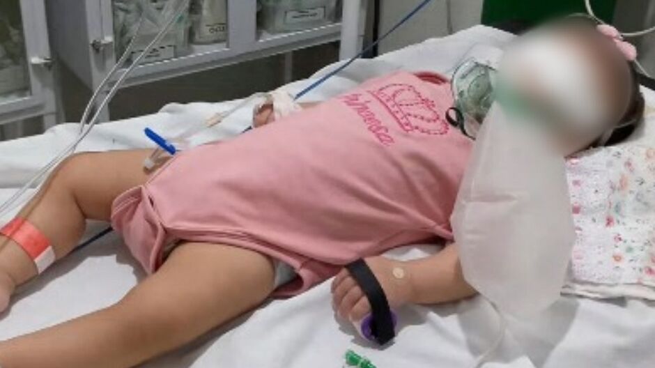 Avó pede ajuda para manter a pequena 