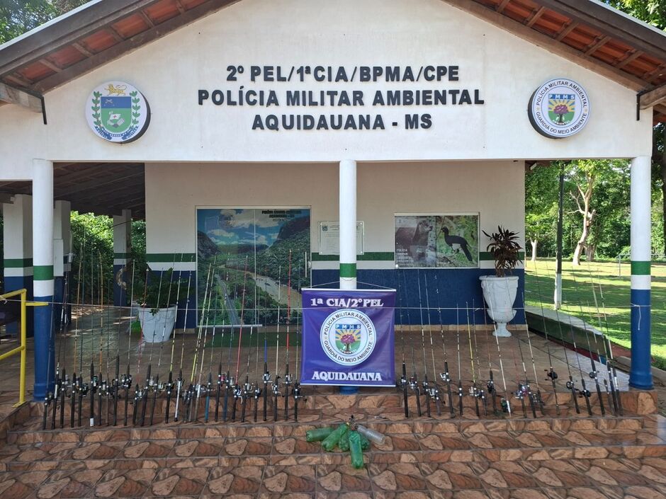 Polícia e Imasul atuaram contra pesca ilegal 