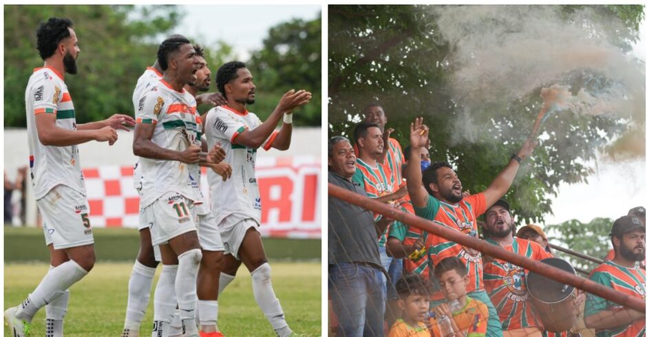 Jogadores e torcedores comemoraram o retorno da equipe para a Séria A