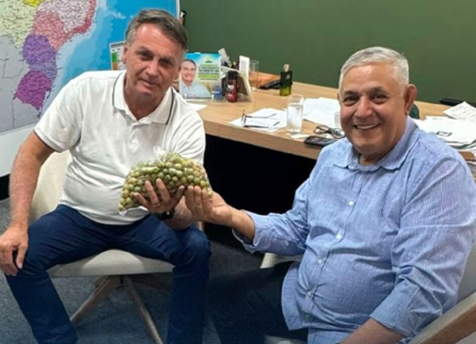 Portela conversou com Mauro Cid 