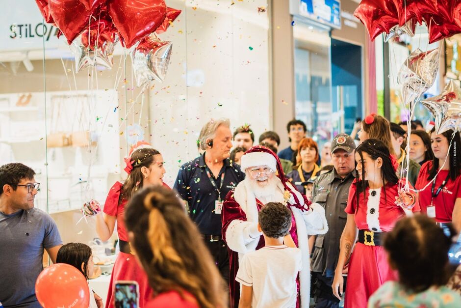 Com programação especial, feriado marca a chegada do Papai Noel ao Norte Sul Plaza