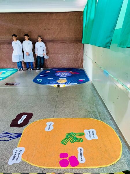 Evento de biologia e química em escola de Camapuã aborda temas sobre a vida e a realidade humano 