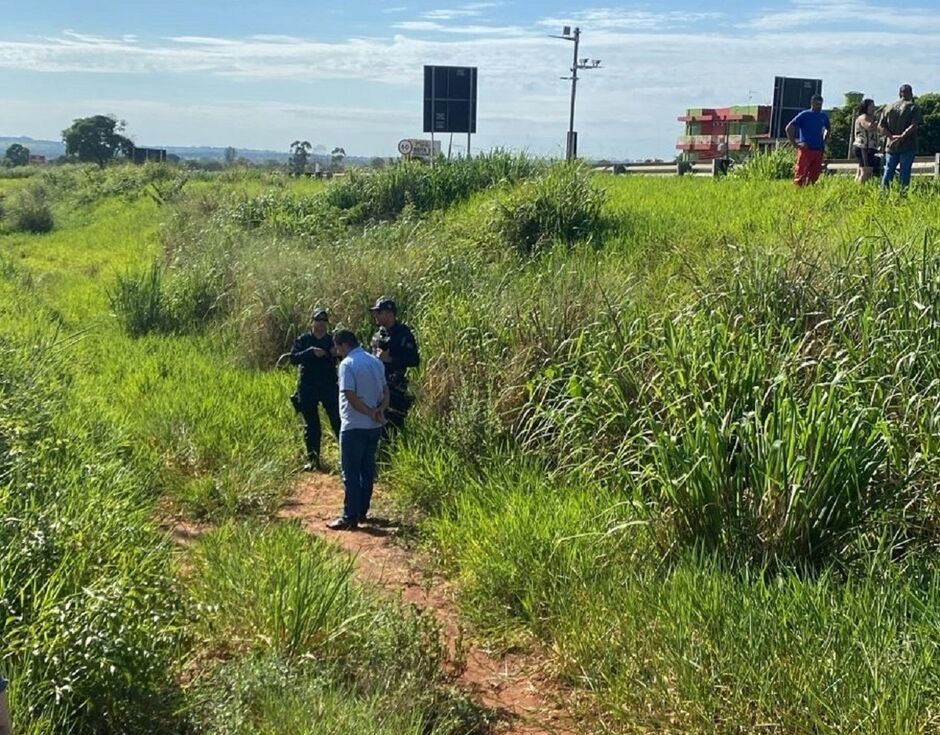 Local onde o corpo de Liomário foi encontrado