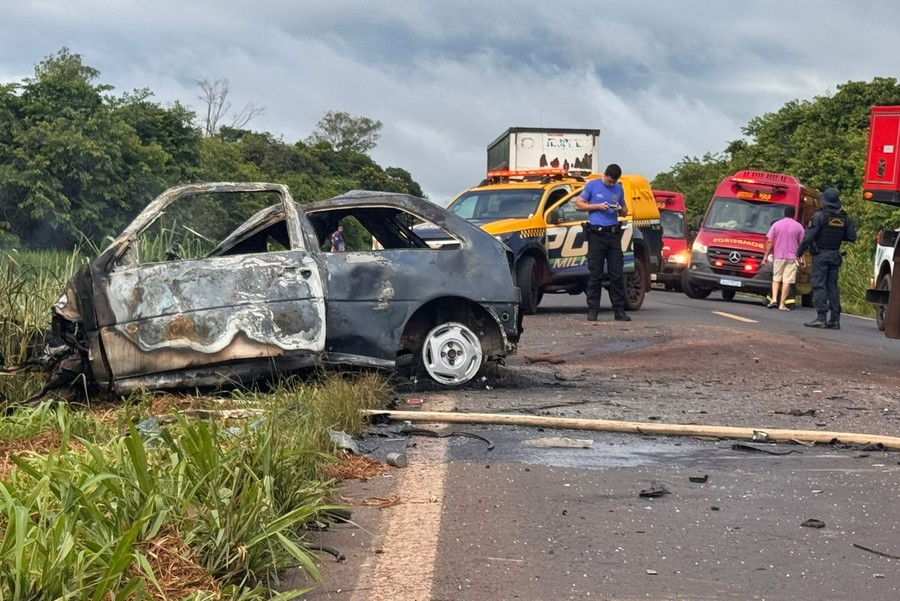 Motorista morreu na hora