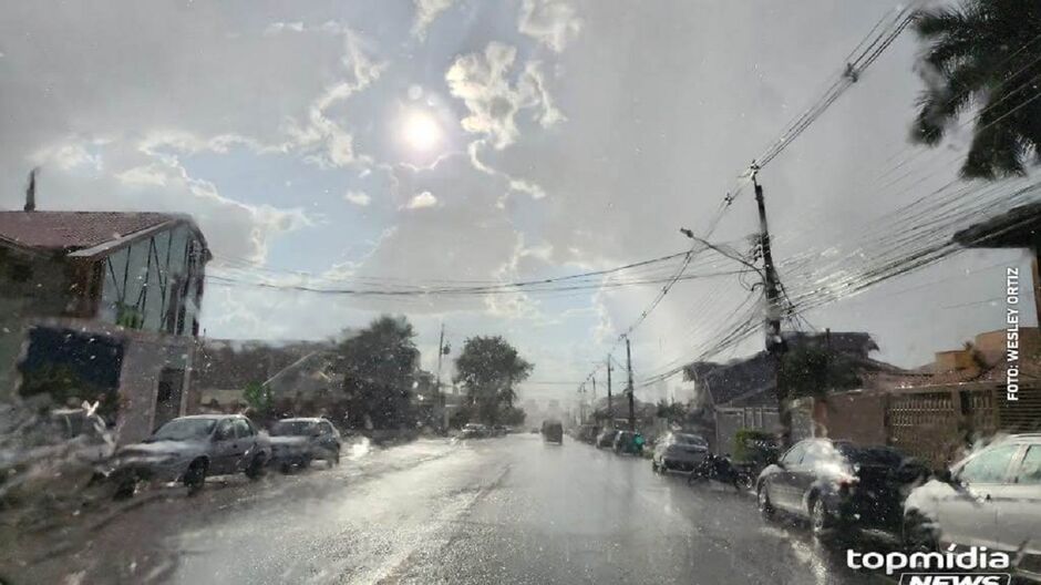 Chuva deve seguir em Campo Grande, diz Inmet 