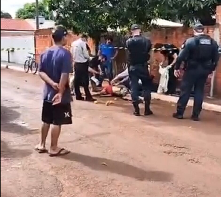 Homem teve cabeça rachada no Jardim Flórida 