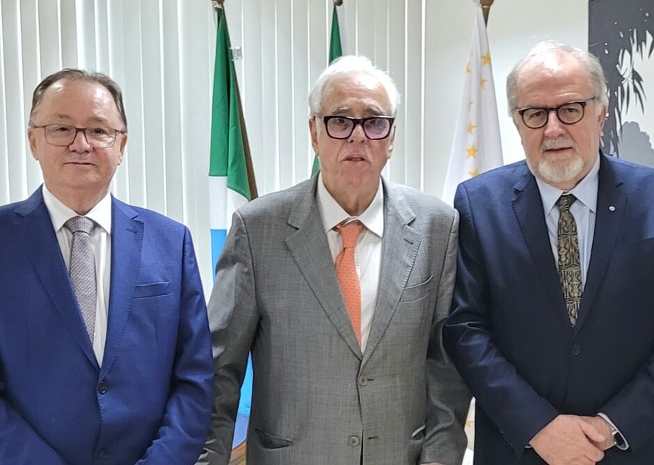 Fernando Mauro, Dorival Pavan e Ruy Celso 