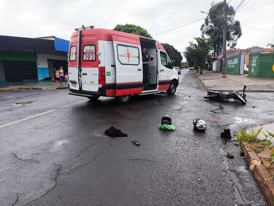 Acidente em Campo Grande