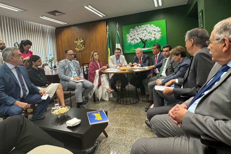 Reunião ocorreu no gabinete da senadora Soraya Thronicke