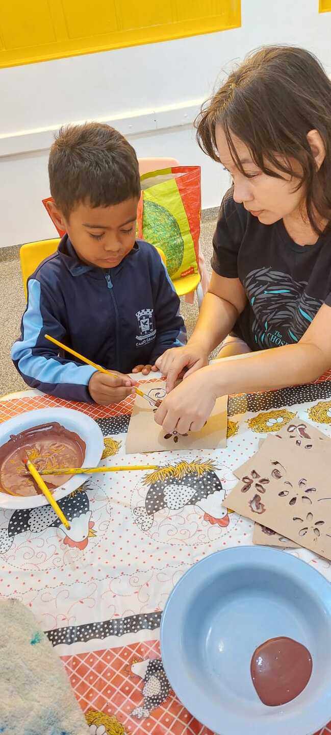 Mostra cultural na Escola Municipal Professora Arlene Marques Almeida