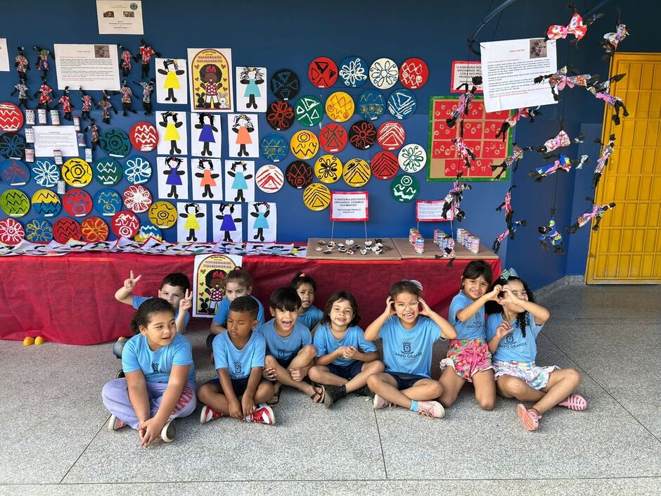 Mostra cultural na Escola Municipal Professora Arlene Marques Almeida