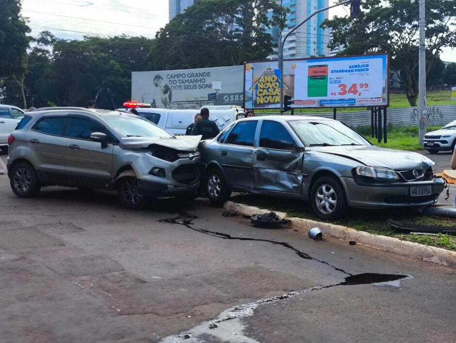 Acidente em Campo Grande