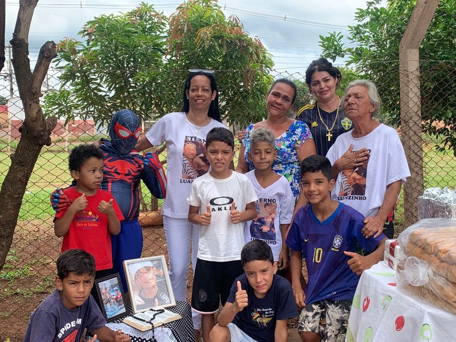 A ação ocorreu no bairro onde Luan faleceu