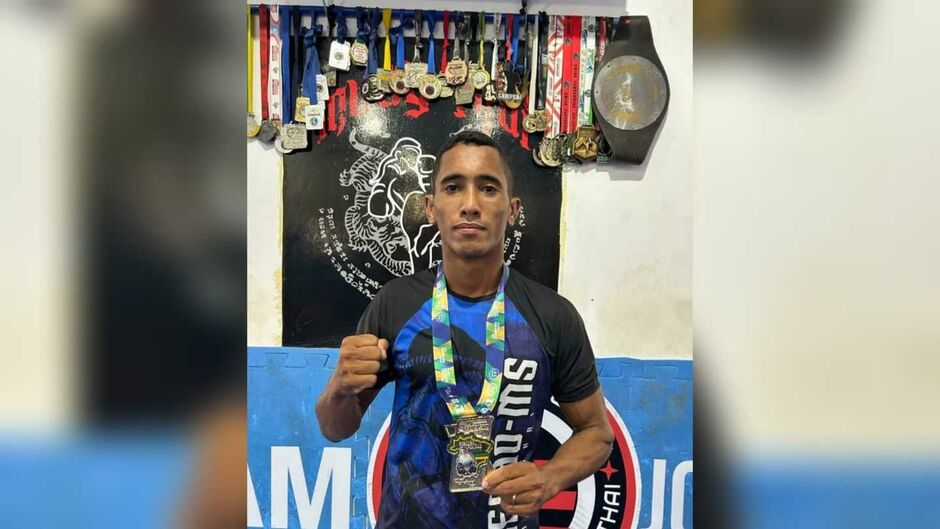 Atleta de Camapuã se torna campeão brasileiro de Muay Thai