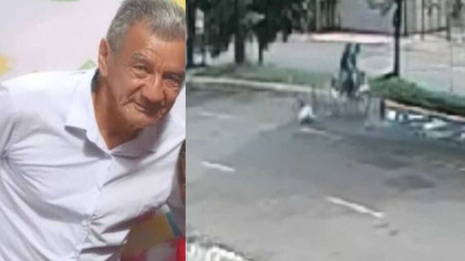 Homem ficou desacordado após ser atingido pela motocicleta