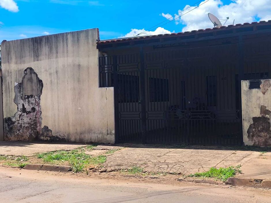 Casa onde Mariza foi assassinada no bairro União