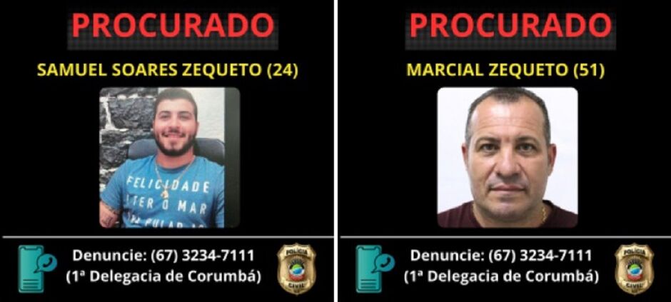 Pai e filho são acusados de matar duas pessoas