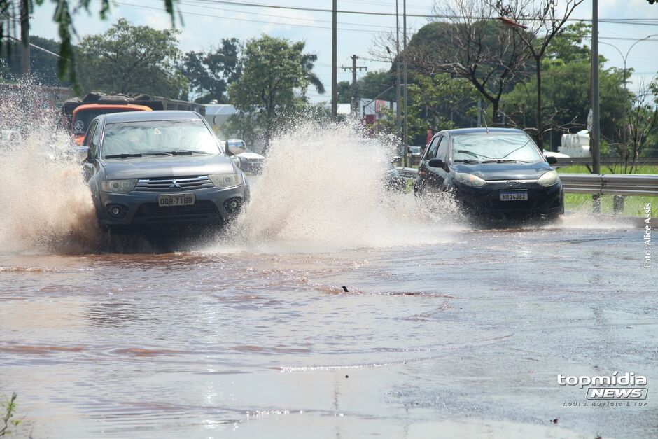 Avenida Toros Puxian foi a mais afetada 