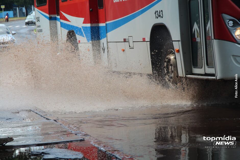 Avenida Toros Puxian foi a mais afetada 