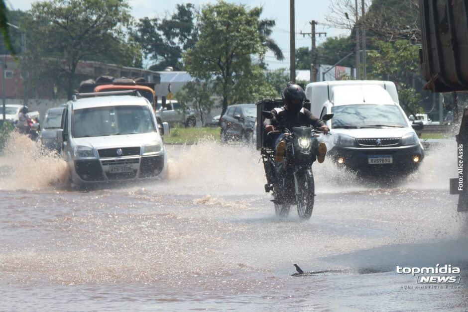 Avenida Toros Puxian foi a mais afetada 