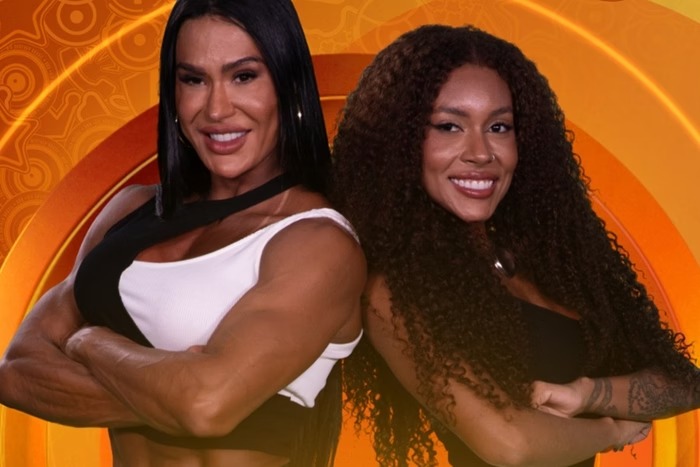 Tatuador primo de Gracyanne e Giovanna levanta torcida para a dupla no BBB 25