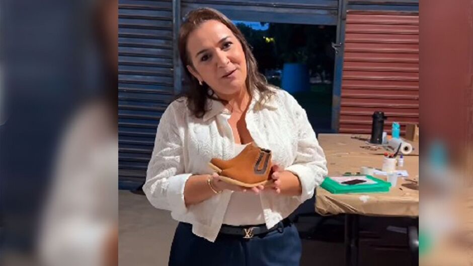 Adriane garante tudo entregue até terça-feira 