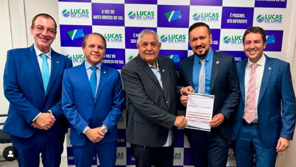 Lucas de Lima se filiou nesta quarta-feira 