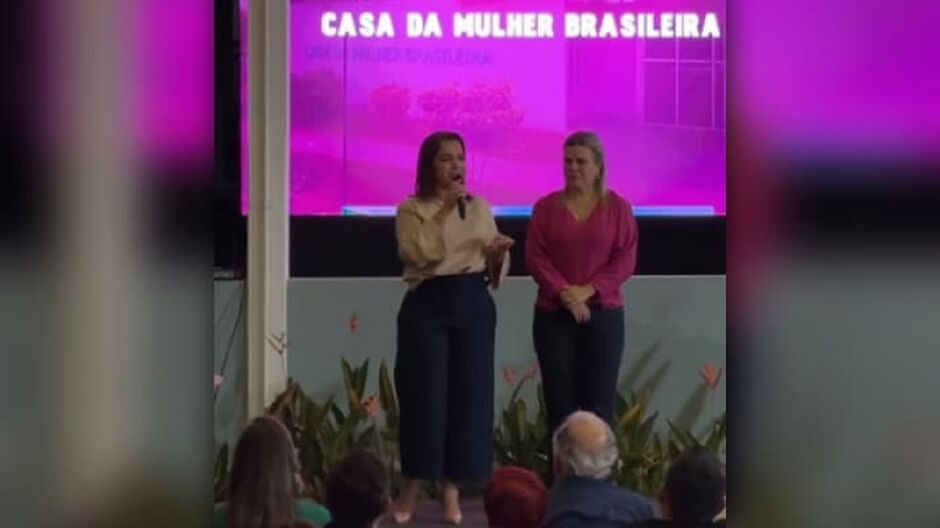 Prefeita exaltou cidade ter prefeita e vice mulheres 