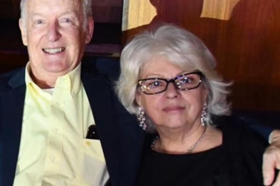 Nelson Ponzoni, e a esposa, Vivien Bonafer Ponzoni