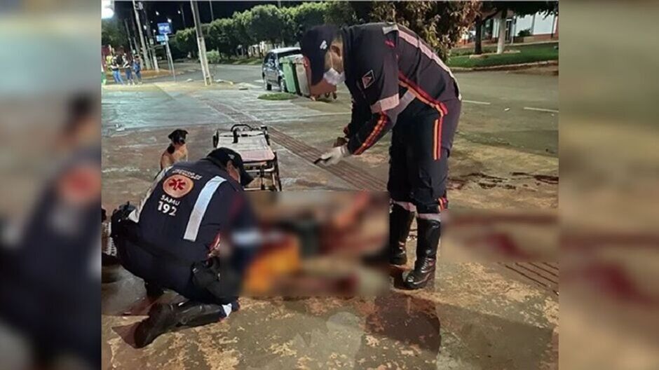 Vítima chegou a ser socorrida pelo Samu, mas não resistiu 