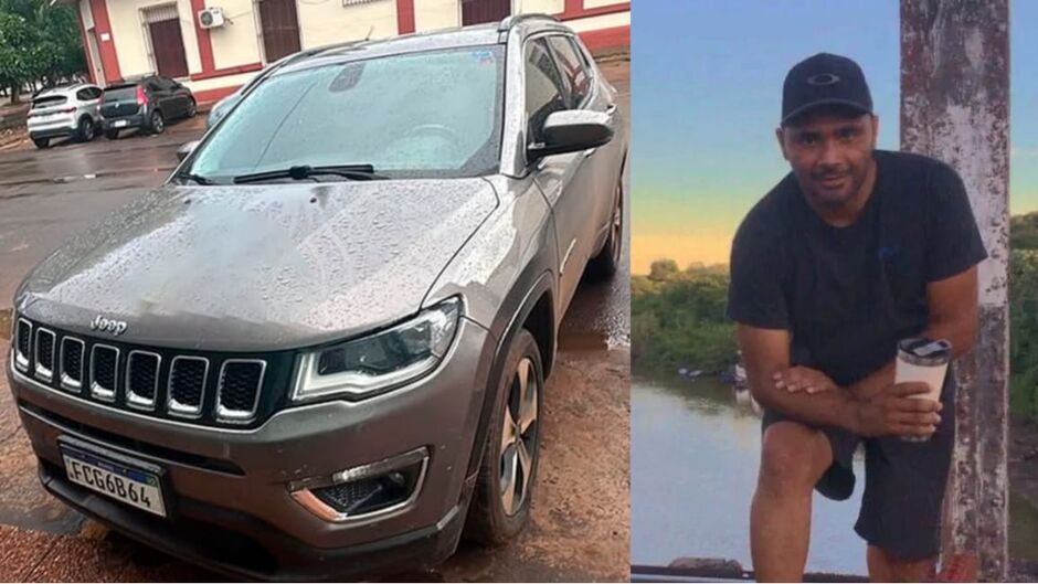 Jeep Compass foi localizado em Pedro Juan Caballero